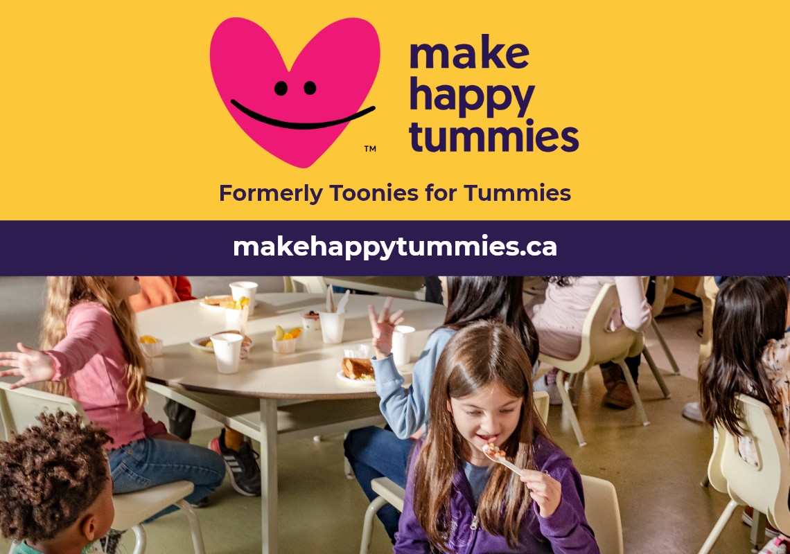 Make Happy Tummies. Formerly Toonies for Tummies. makehappytummies.ca.