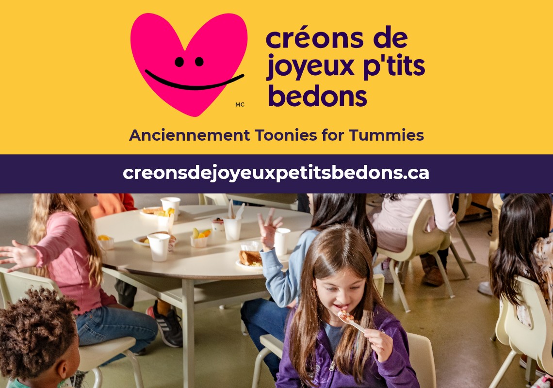 Créons de joyeux p'tits bedons. Anciennement Toonies for Tummies.