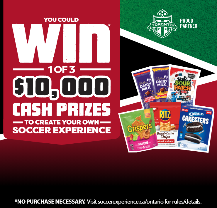 You Could Win 1 of 3 $10,000 Cash Prizes to Create Your Own Soccer Experience