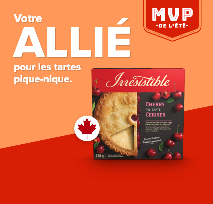 Votre ALLIÉ pour les tartes pique-nique.