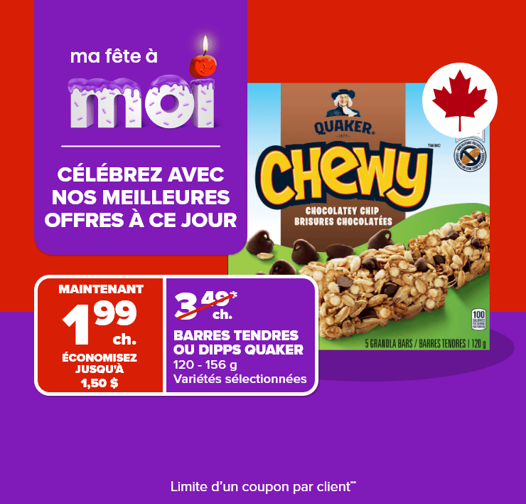 Ma fête à Moi. Célébrez avec nos meilleures offres à ce jour.