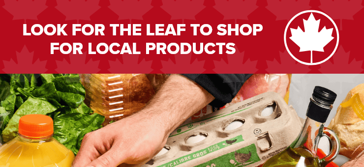 Look for The Leaf to Shop for Local Products