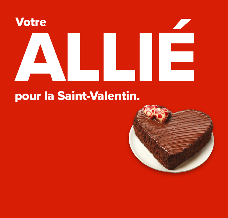Votre ALLIÉ pour la Saint-Valentin