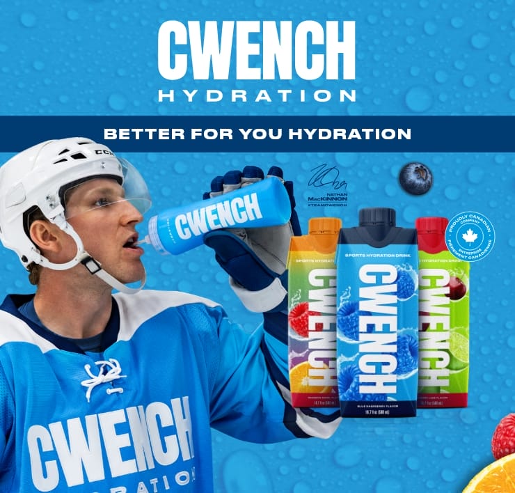 CWENCH Hydration. Better for you hydration.
