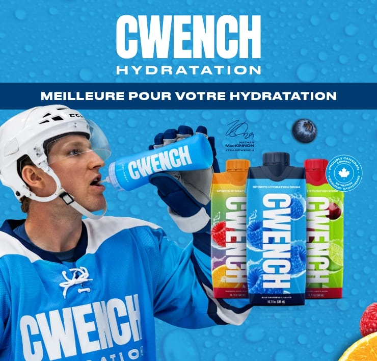 CWENCH Hydratation. Meilleure pour votre hydratation.