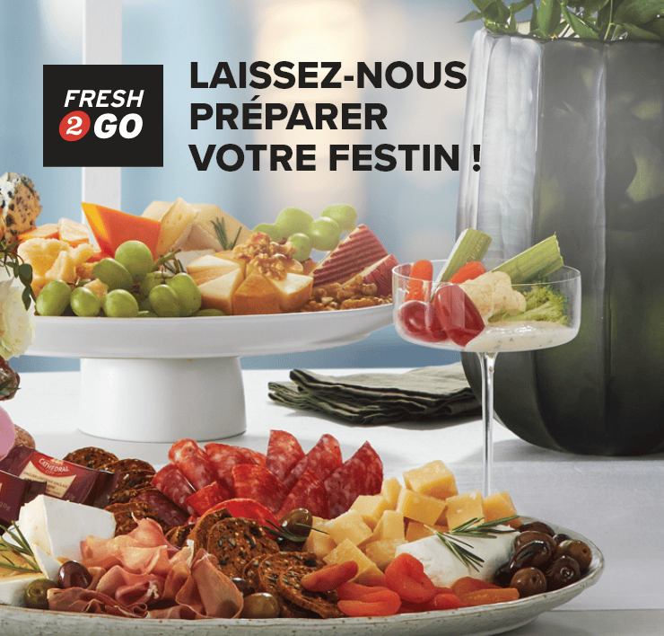 Fresh2Go - Laissez-nous préparer votre festin !