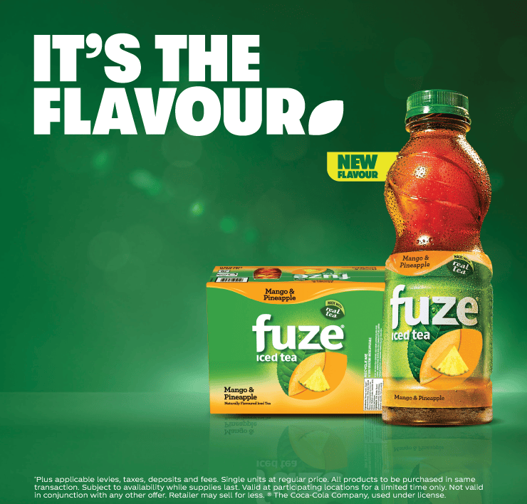 Fuze. It's the Flavour. New Flavour