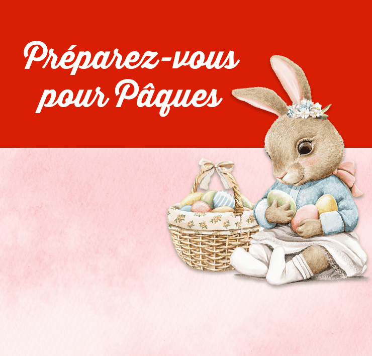 Préparez-vous pour Pâques