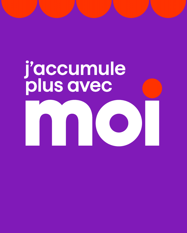 J'accumule plus avec Moi.