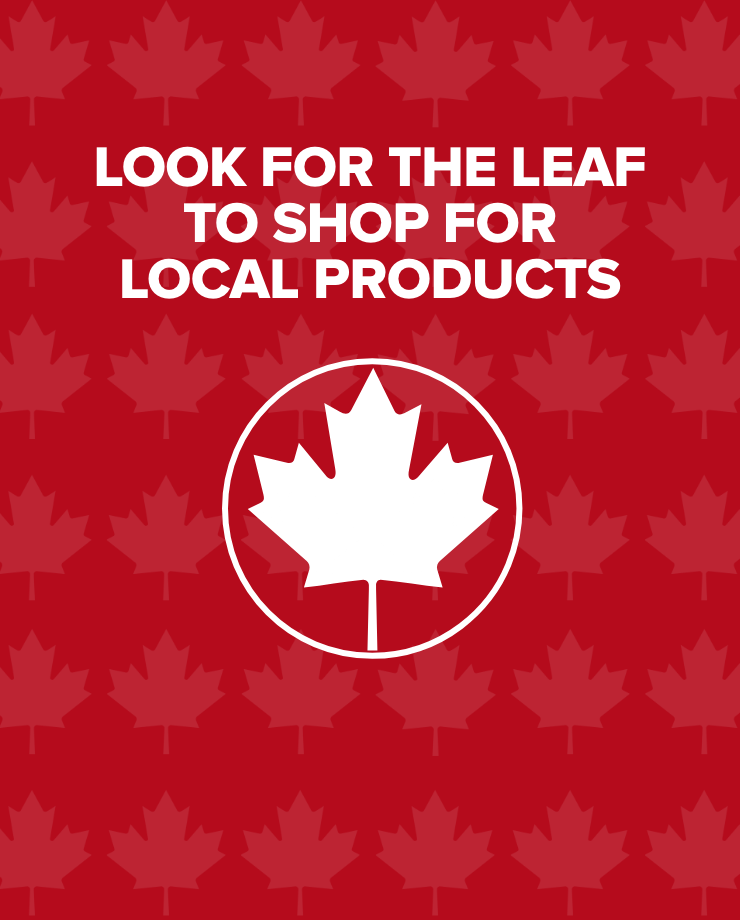 Look for The Leaf to Shop for Local Products