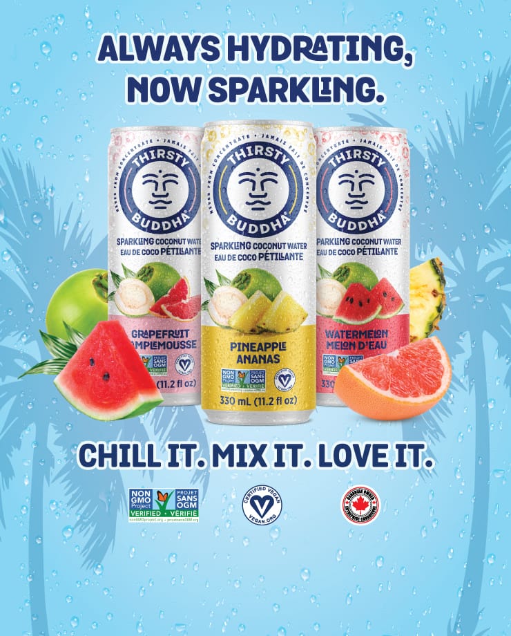 Thirsty Buddha - Always Hydrating, Now Sparkling. Chill It. Mix It. Love It.