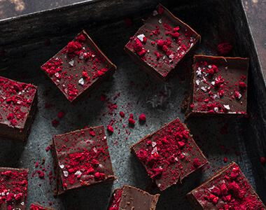 Minute Sea Salt Fudge