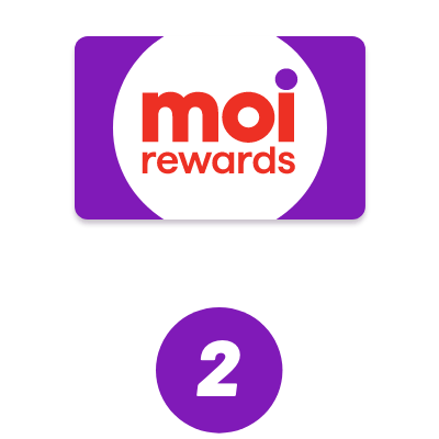 Moi rewards card