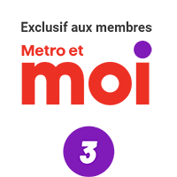 Logo Exclusif aux membres Metro et moi
