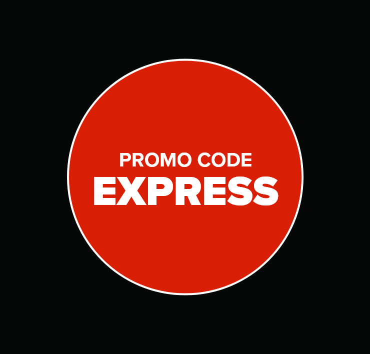 Promo code EXPRESS
