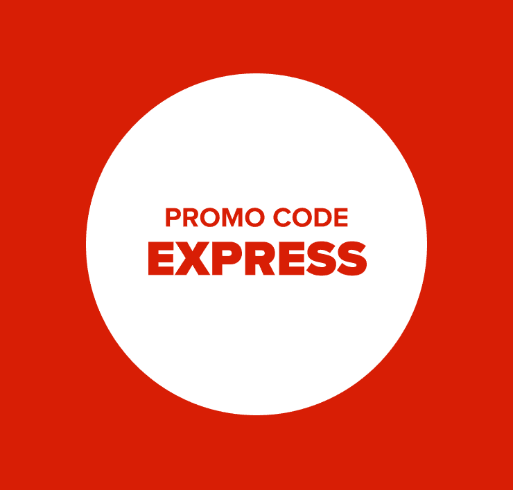 Promo code EXPRESS