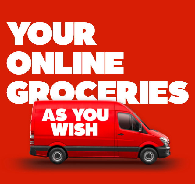 Online grocery shopping in a few steps!