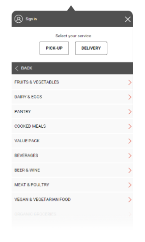 illustration menu