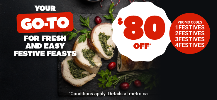 Your Go-To for Fresh and Easy Festive Feasts - $80 Off - PROMO CODES: 1st order: 1FESTIVES - 2nd order: 2FESTIVES - 3rd order: 3FESTIVES - 4th order: 4FESTIVES