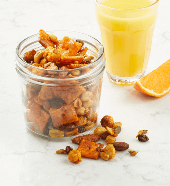 Orange Cheez-It Crackers Party Mix