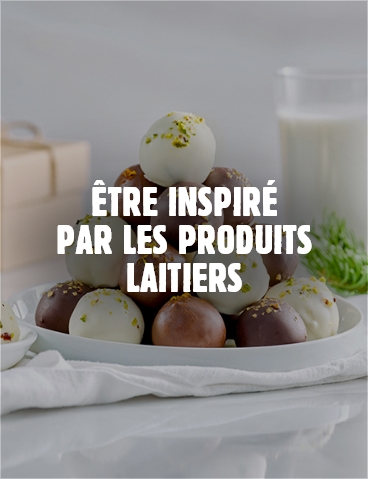 Être inspiré par les produits laitiers