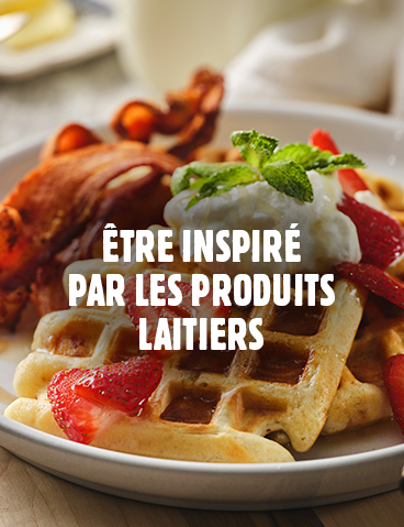Être inspiré par les produits laitiers