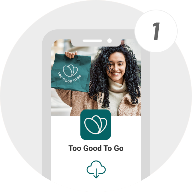 Download the Too Good To Go app