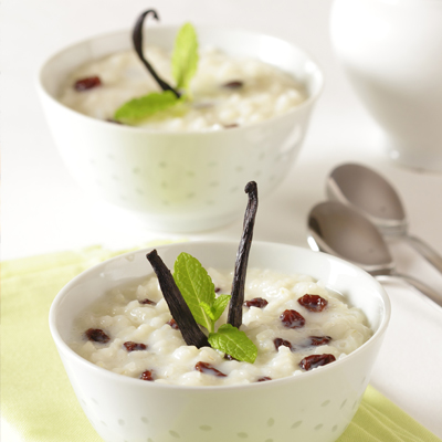 Rice Pudding with Raisins
