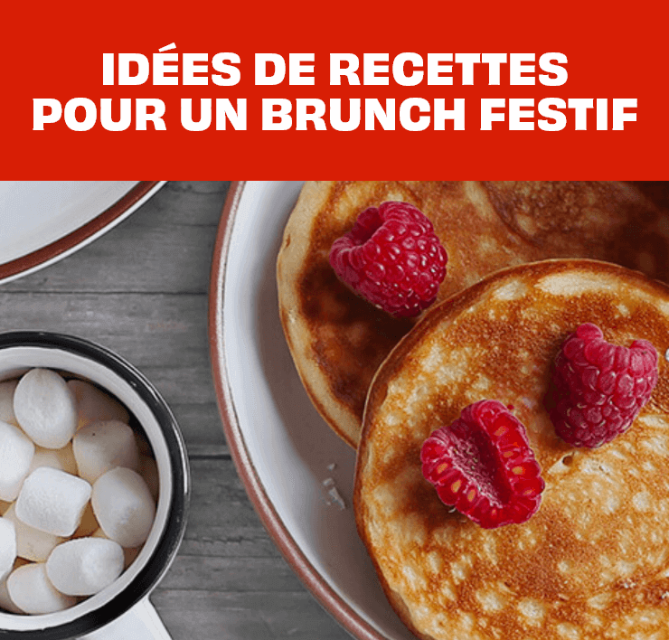 idées de recettes pour un brunch festif