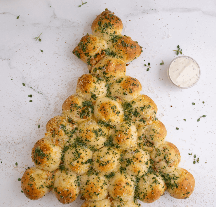 sweet and savory Christmas tree