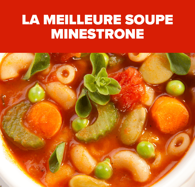 la meilleure soupe minestrone