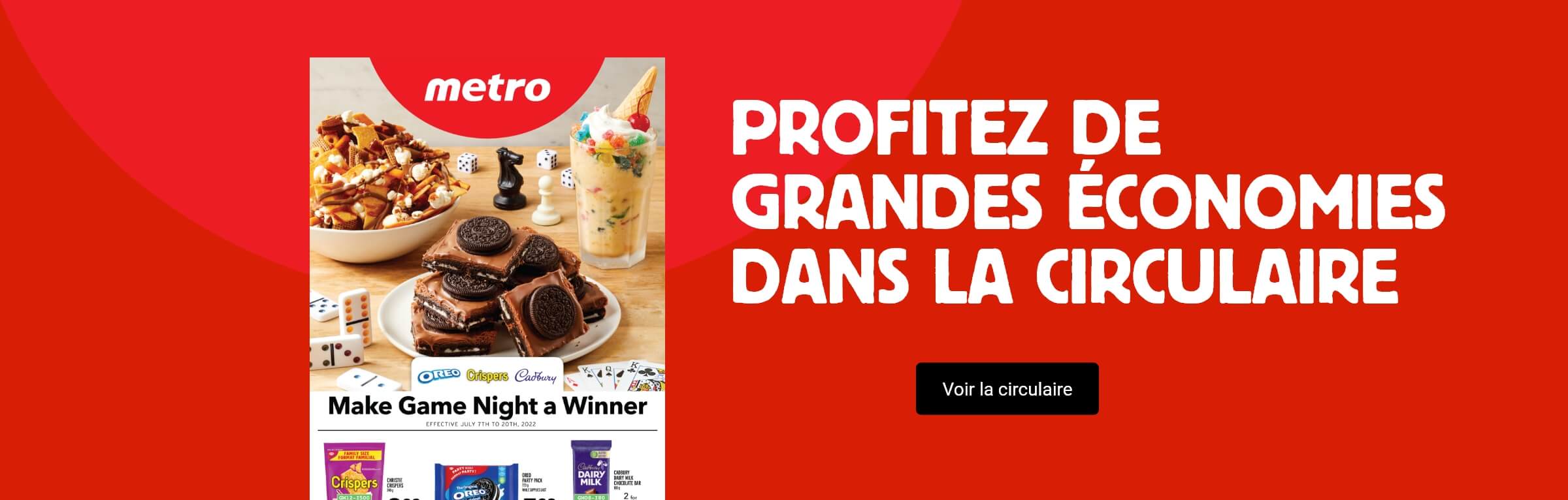 Profitez de grandes économies dans la circulaire