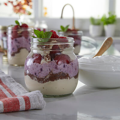 Berry Tiramisu Cups