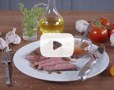 Grilling a steak to perfection