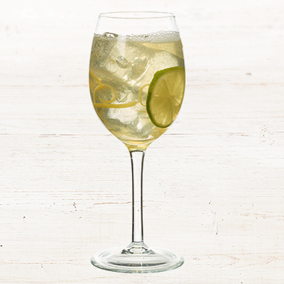 Lemon-Tonic Cocktail