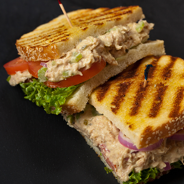 Crispy Tuna Artichoke Panini