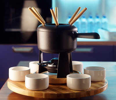 Fondue à l'érable du cupidon