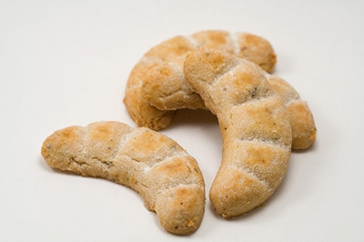 Kourabiedes Biscuits aux amandes