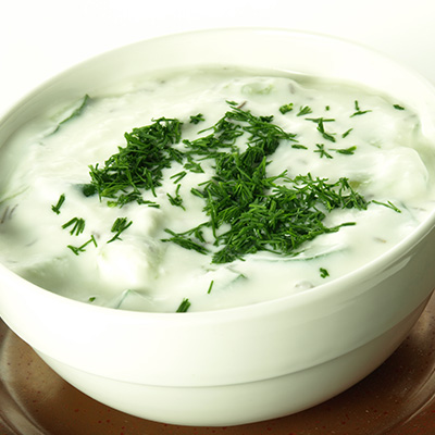 Cucumber and Ginger Raita