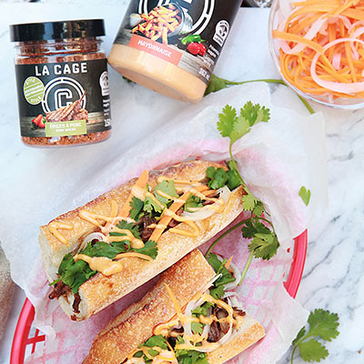 Pulled Pork Banh Mi