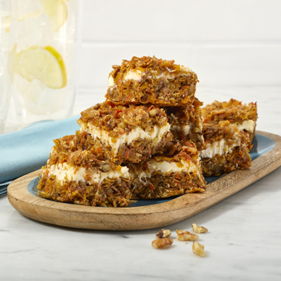 Carrot Cake Snack Bars