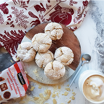 Biscuits amandes et cardamone