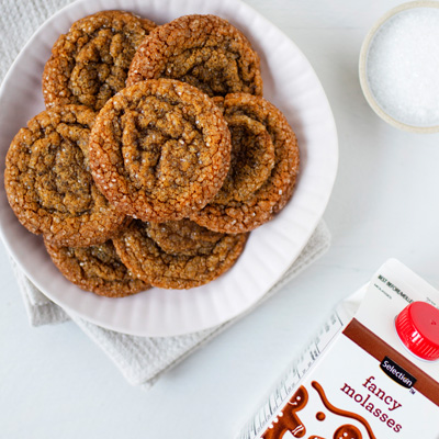 Cardamom Gingersnap Cookies