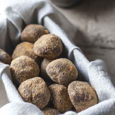 Bouchées de chocolat à la guimauve