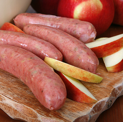 Pan-fried Blood Sausage with Apples