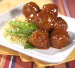 Sweet and Sour Veggie Meatballs