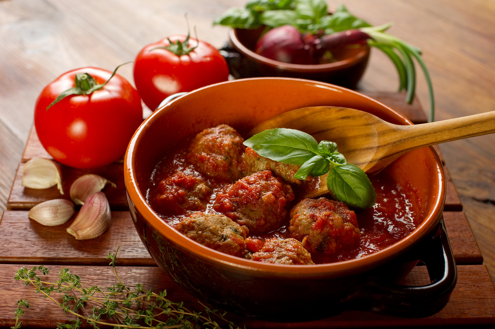 Italian style meatballs