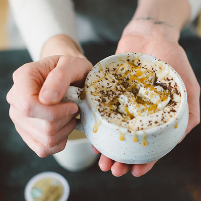 Hot Fudge Caramel Truffle Coffee