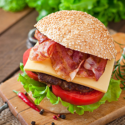 Cheeseburger tout garni