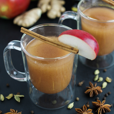 Chai-Spiced Homemade Apple Cider